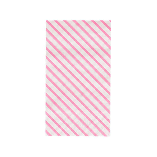 Oh Happy Day Napkin Rose Stripe - Muddy Boots Home UK