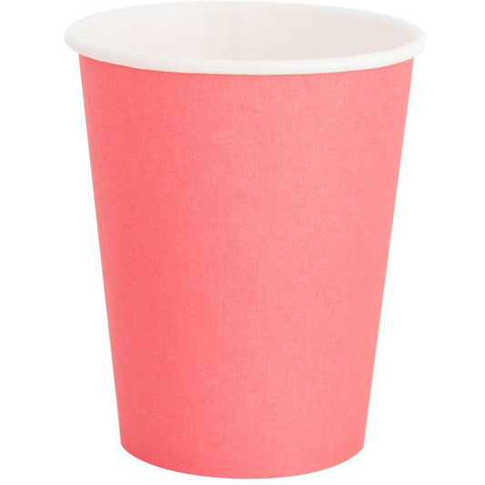 Oh Happy Day Cups - Coral - Muddy Boots Home UK