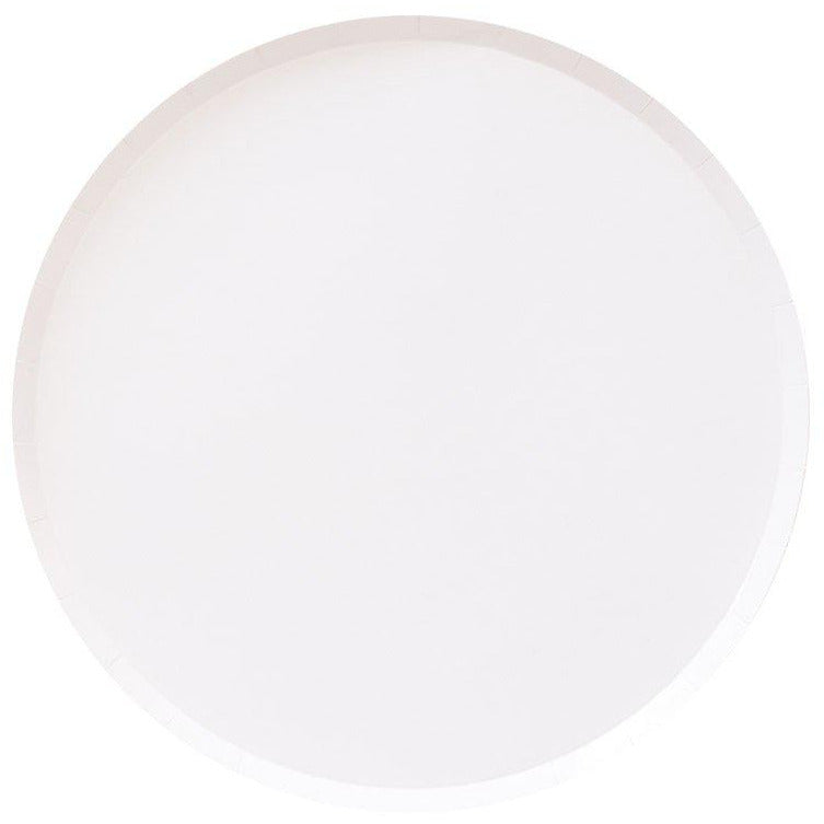 Oh Happy Day Plates - Snow (small) - Muddy Boots Home UK