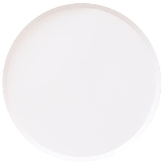 Oh Happy Day Plates - Snow (small) - Muddy Boots Home UK