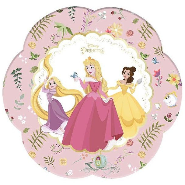 Princess Flower Plates - Muddy Boots Home UK