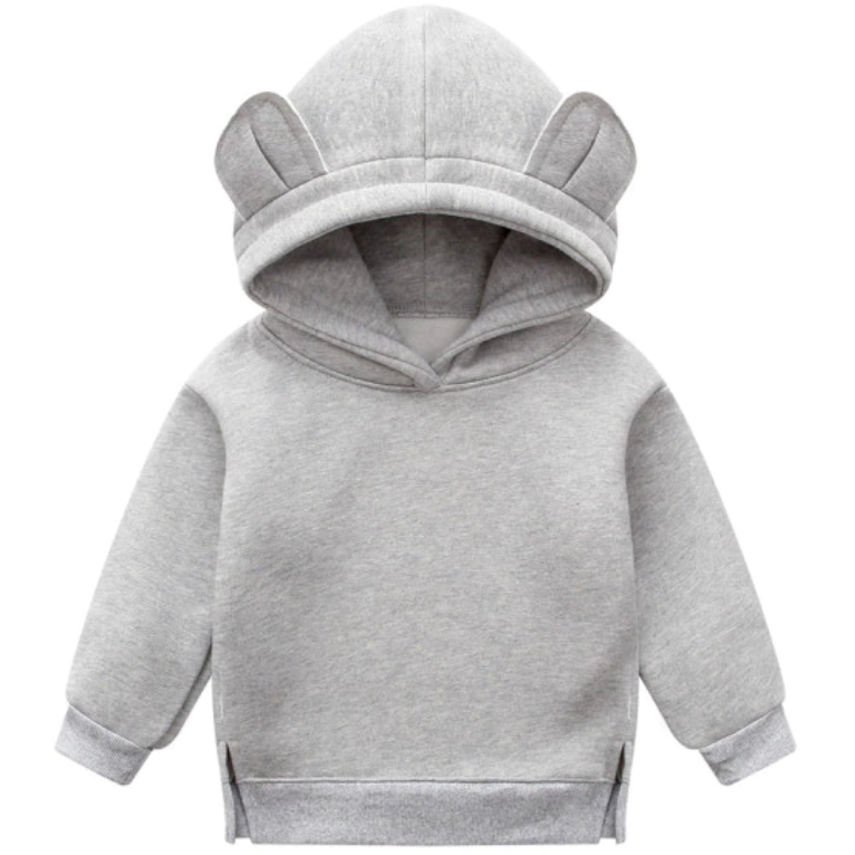 Children's Hoodie - Grey - Muddy Boots Home UK