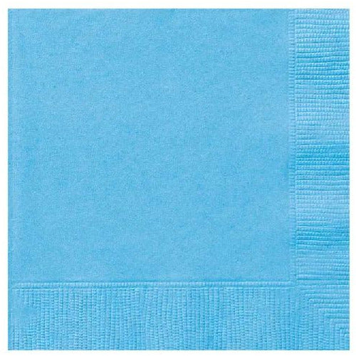 Powder Blue Cocktail Napkins - Muddy Boots Home UK