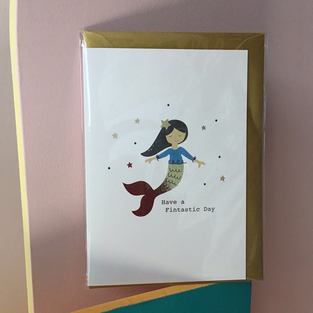 Mermaid Card - Muddy Boots Home UK