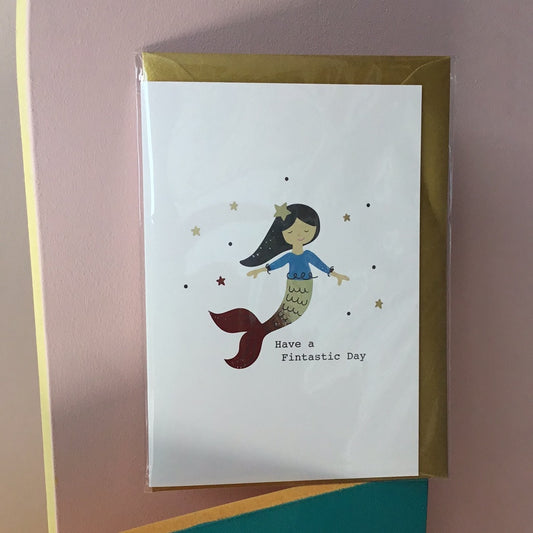 Mermaid Card - Muddy Boots Home UK