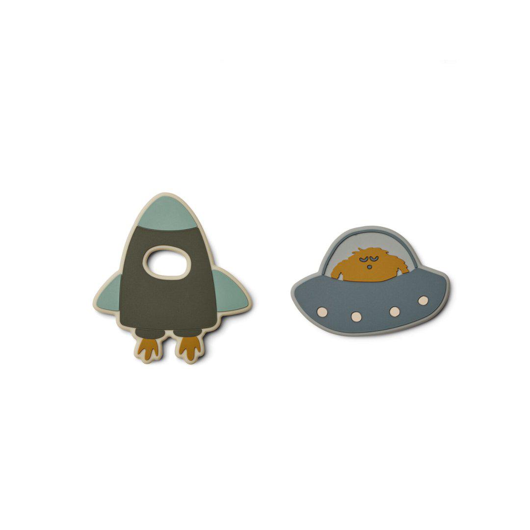 Liewood Teether Space Blue - Muddy Boots Home UK