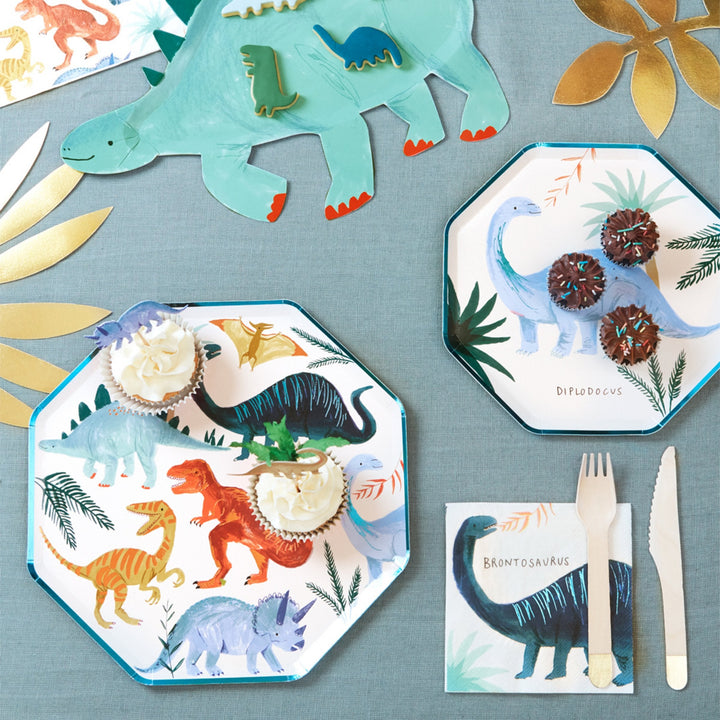 Meri Meri Dinosaur Napkins - Muddy Boots Home UK