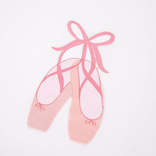 Meri Meri Ballet Slipper Napkins - Muddy Boots Home UK