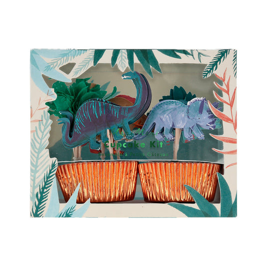 Meri Meri Dinosaur Cupcake Kit - Muddy Boots Home UK