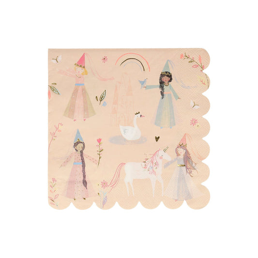 Meri Meri Princess Napkins - Muddy Boots Home UK