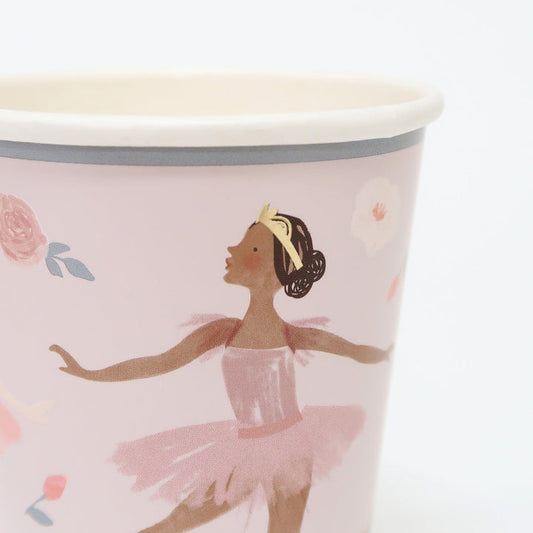 Meri Meri Ballet Cups - Muddy Boots Home UK