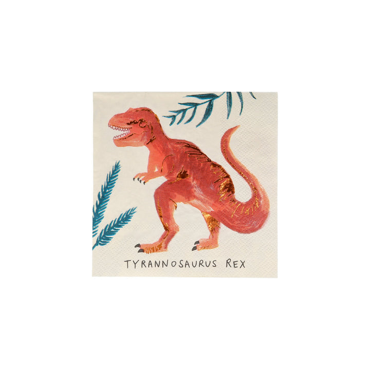 Meri Meri Dinosaur Napkins - Muddy Boots Home UK