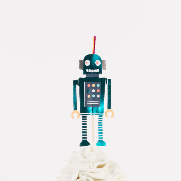 Meri Meri Robot Cupcake Kit - Muddy Boots Home UK