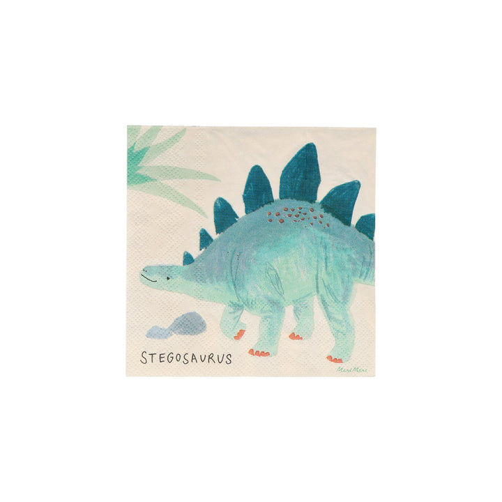 Meri Meri Dinosaur Napkins - Muddy Boots Home UK