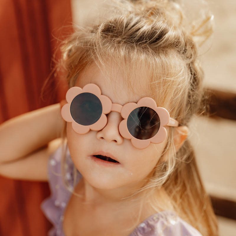Kids Sunglasses Flower - Pink Blush - Muddy Boots Home UK