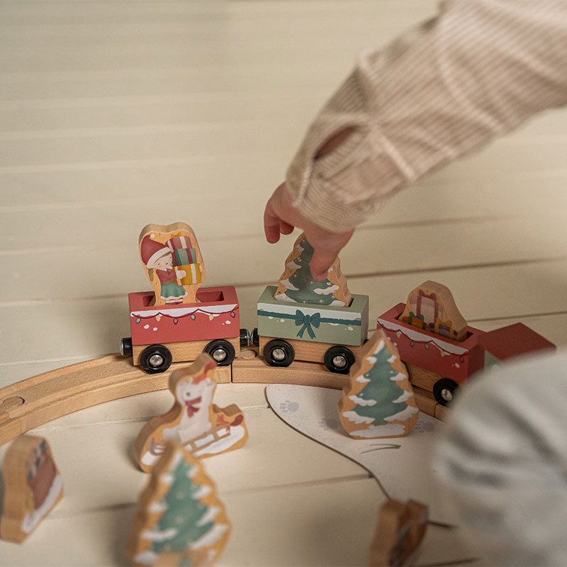 Christmas Wooden Train Track FSC