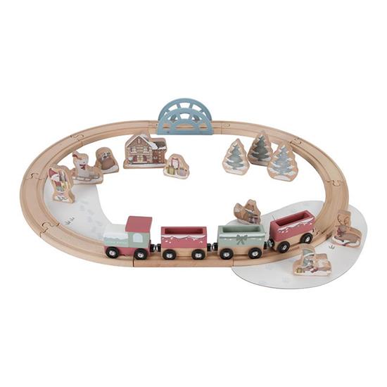 Christmas Wooden Train Track FSC