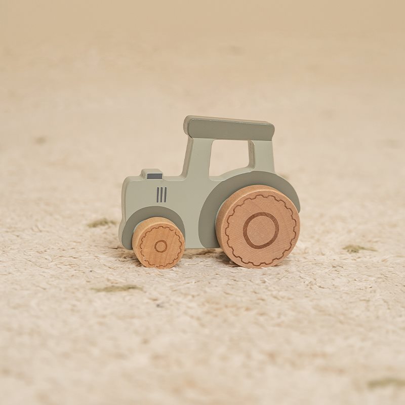 Wooden Tractor Little Farm - Muddy Boots Home UK