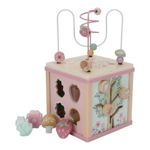 Wooden activity cube - Fairy Garden - Muddy Boots Home UK