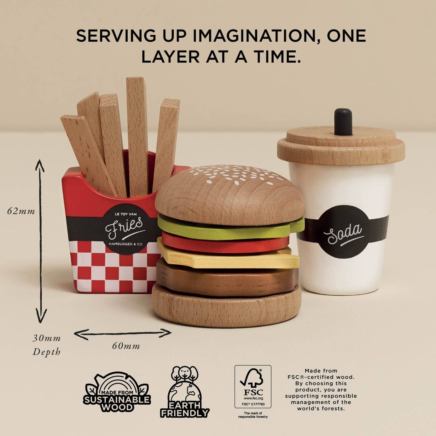 Le Toy Van - Gourmet Hamburger Set