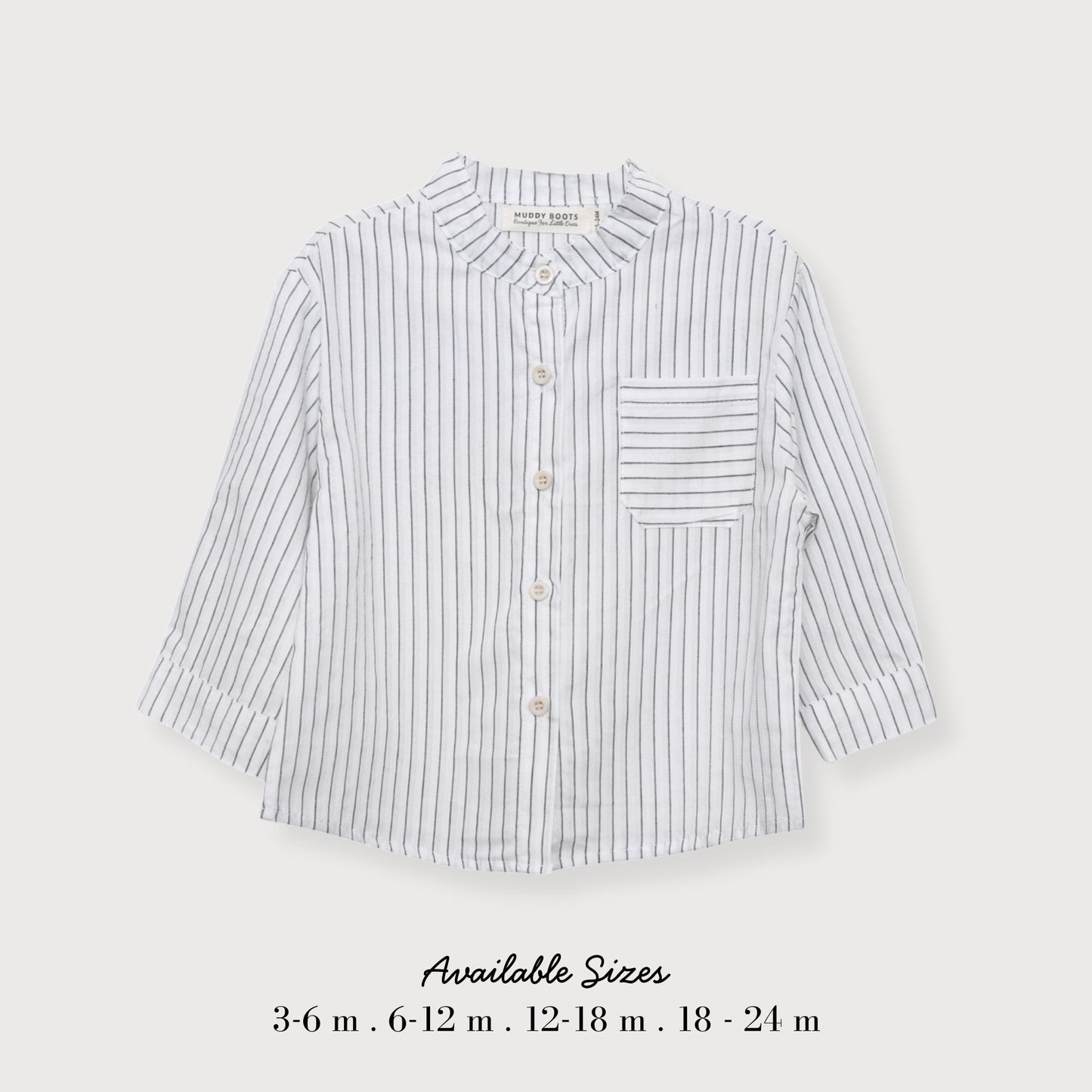 Cotton Pinstripe Shirt