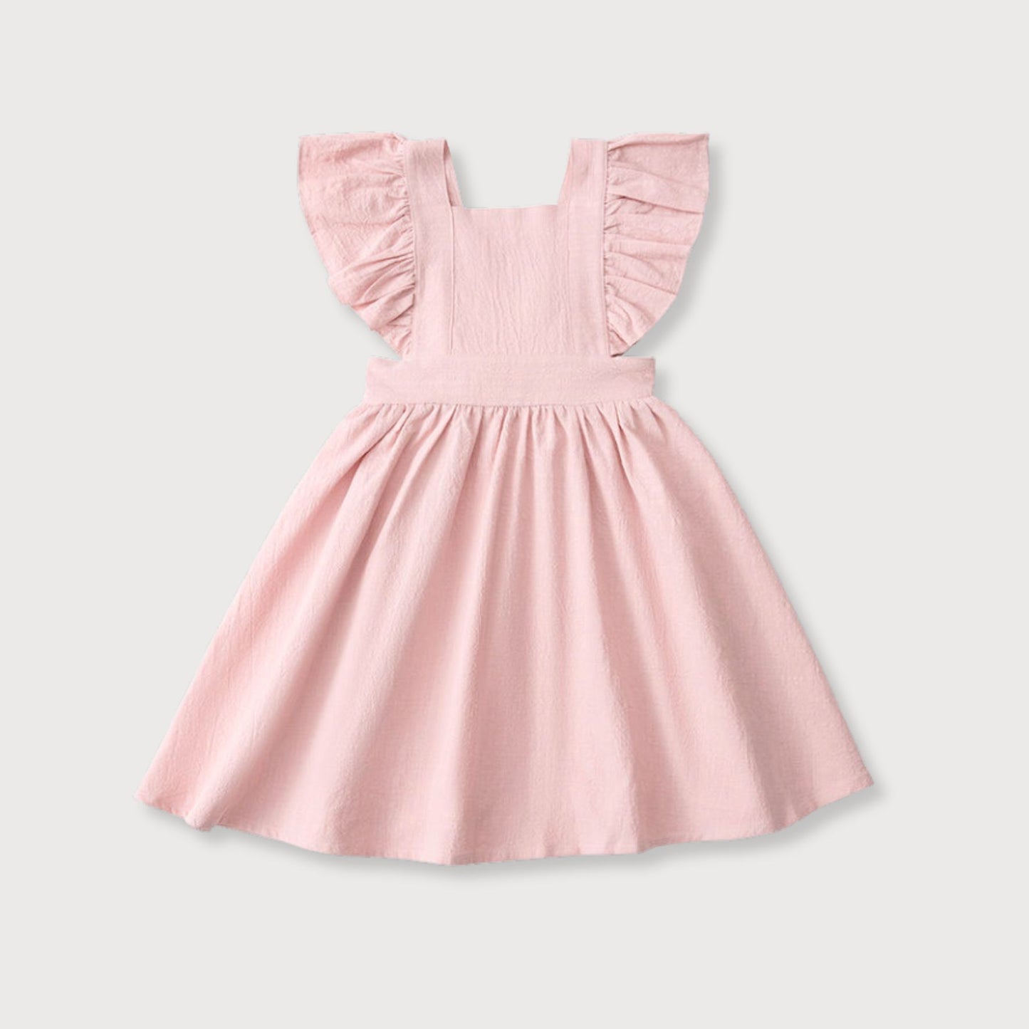 Blush Frill Bow Dress