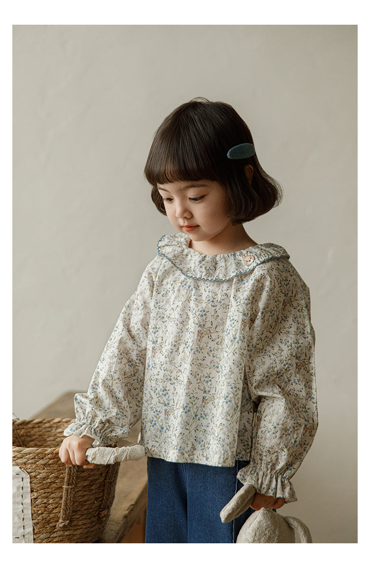 Bunny Meadow Floral Blouse