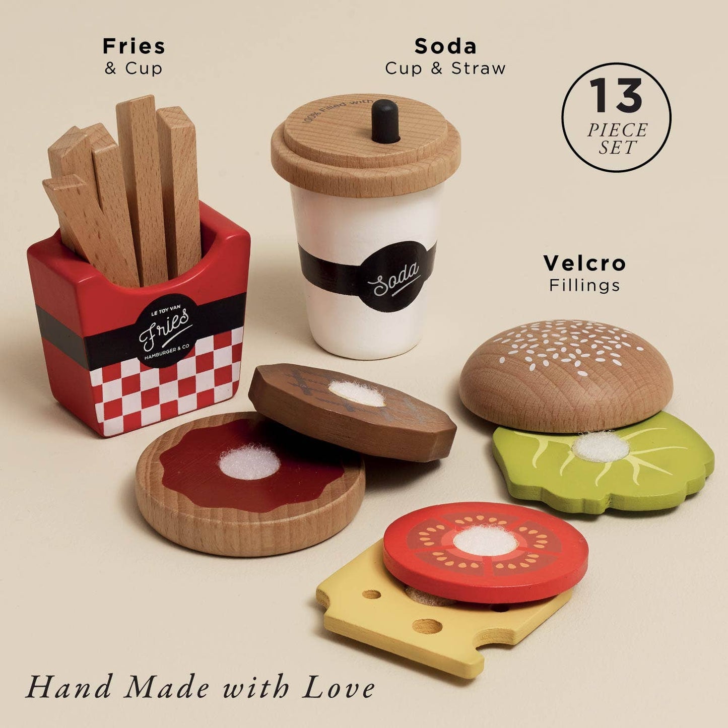 Le Toy Van - Gourmet Hamburger Set