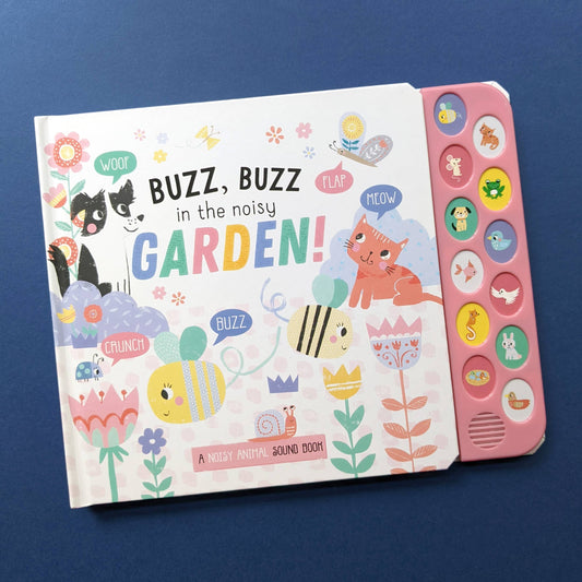 Robert Frederick Ltd - 12 Button Sound Book - Playtime Pals Garden