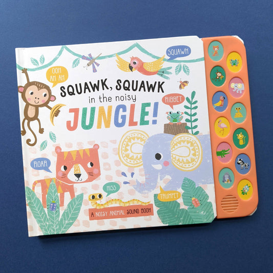 Robert Frederick Ltd - 12 Button Sound Book - Playtime Pals Jungle