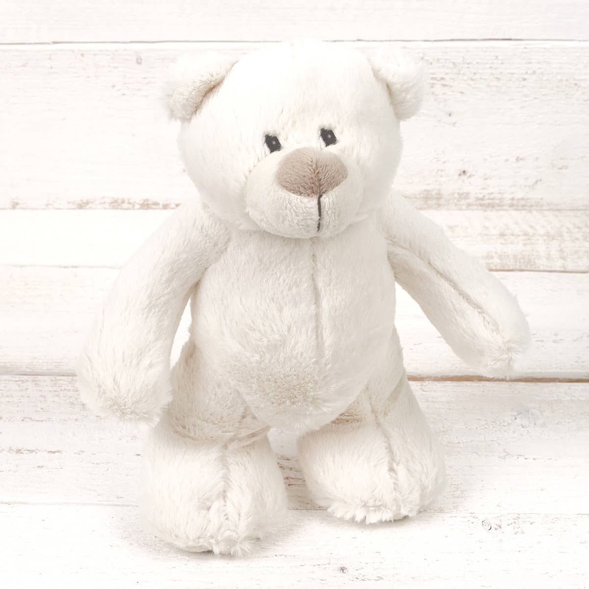 Cream Plush Bear - Muddy Boots Home UK