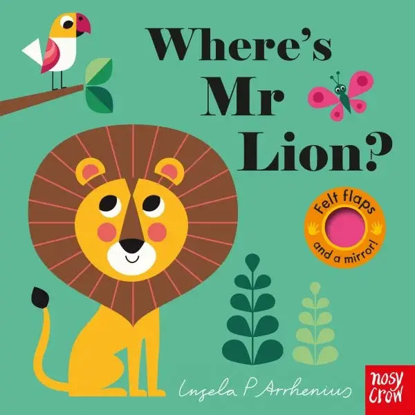 Nosy Crow - Felt Flaps: Where's Mr Lion? (Buggy Book)