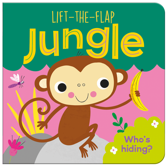 Robert Frederick Ltd - Lift-The-Flap Jungle – Children’s Board Book