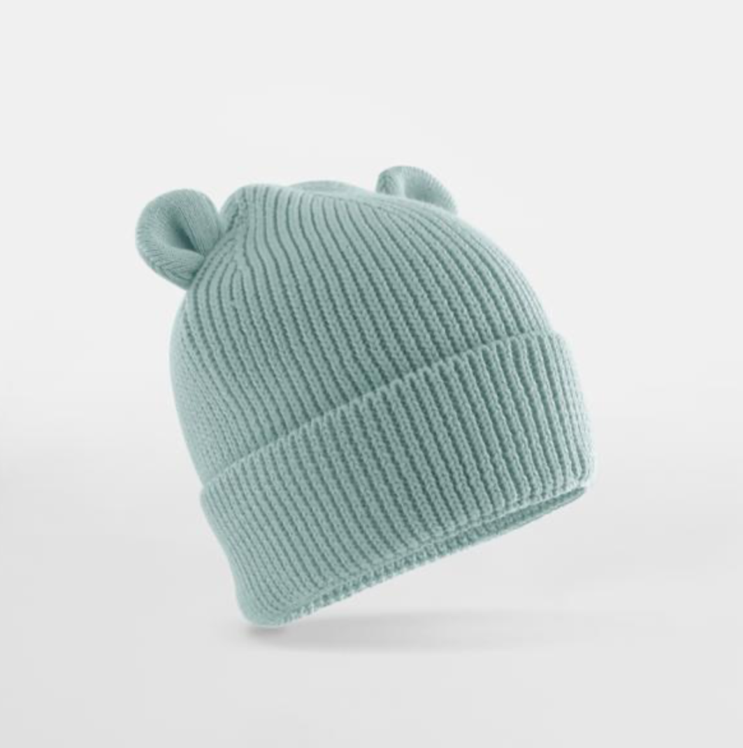 Organic Baby Bear Beanie Hat