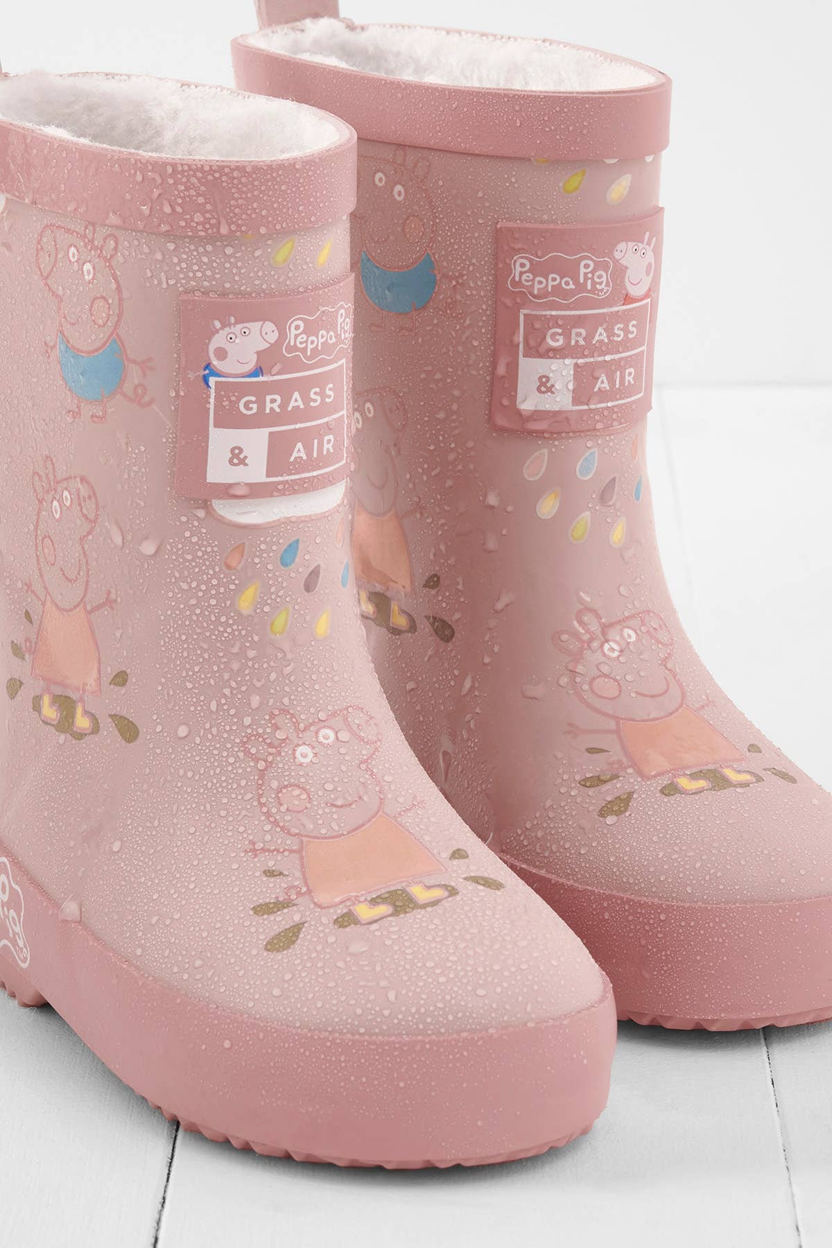 Peppa Pig Pink Colour-Changing Kids Wellies - Muddy Boots Home UK