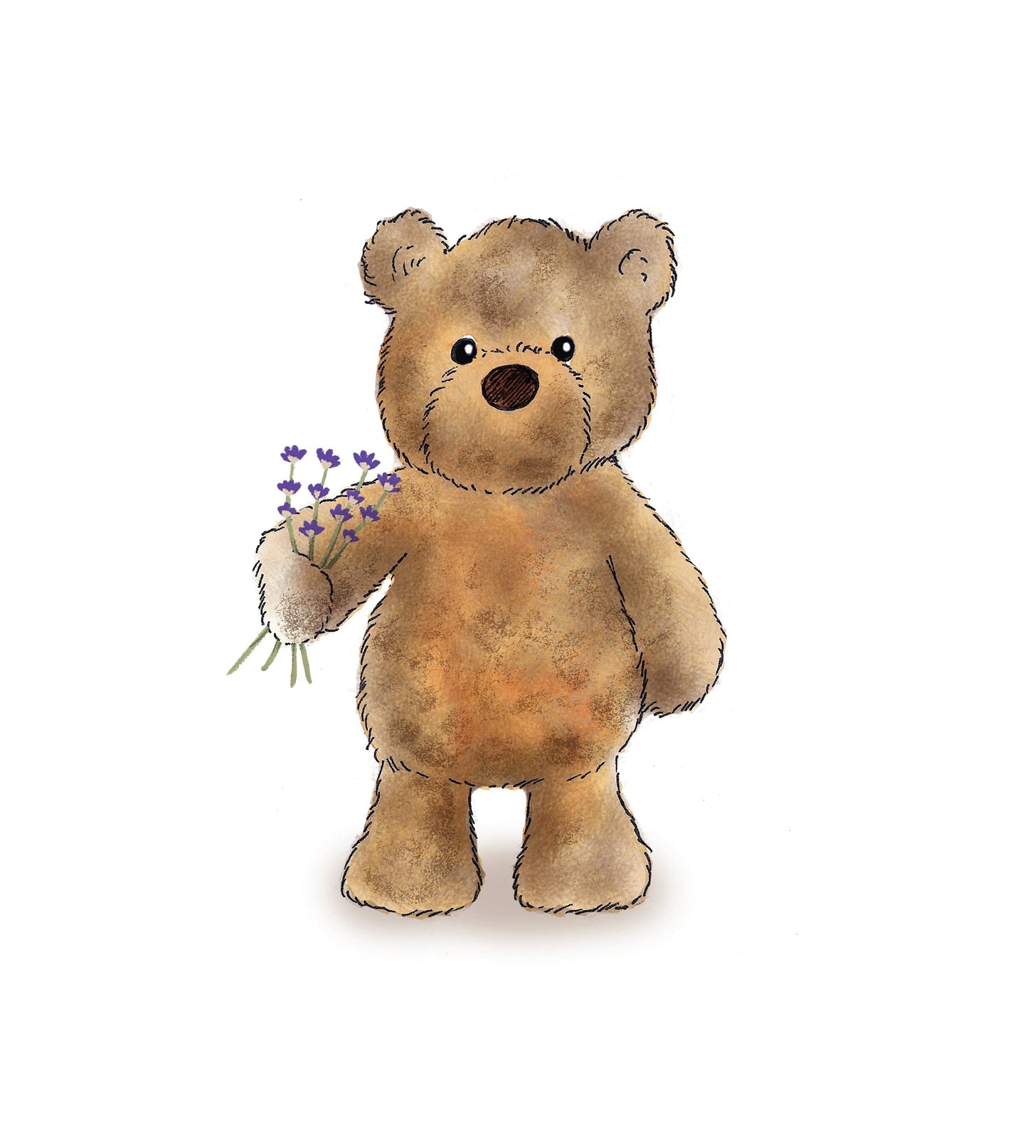 Warmies - Warmies Brown Curly Bear
