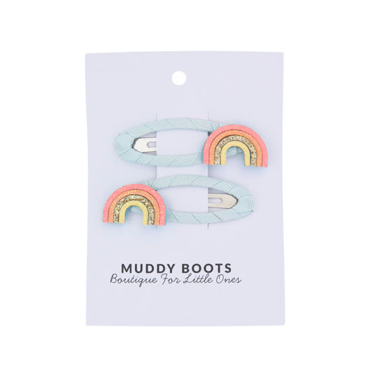 Toddler Rainbow Hair Clips