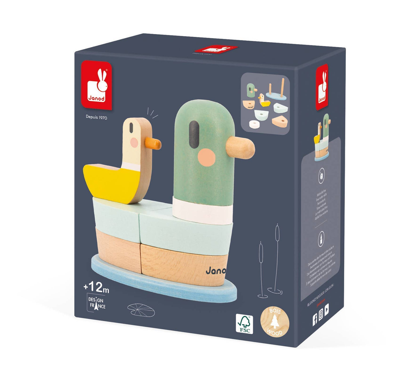 Juratoys - Sweet Cocoon - Stackable Ducks