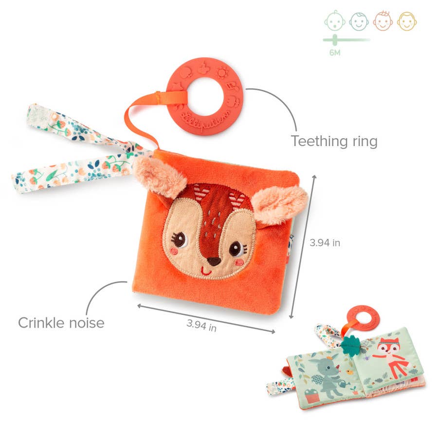 Juratoys - teething Playbook Stella