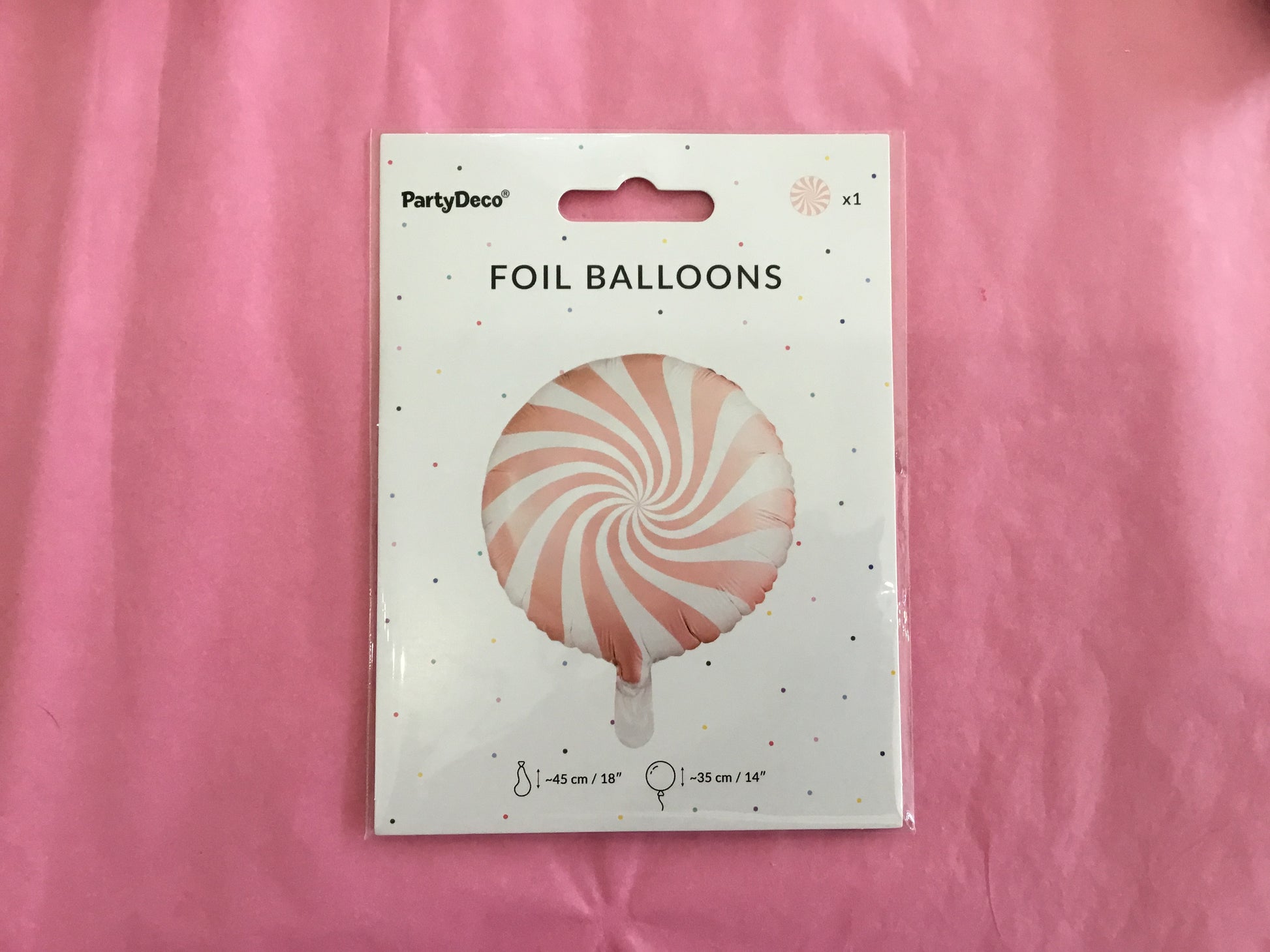 Pink Foil Balloon - Muddy Boots Home UK