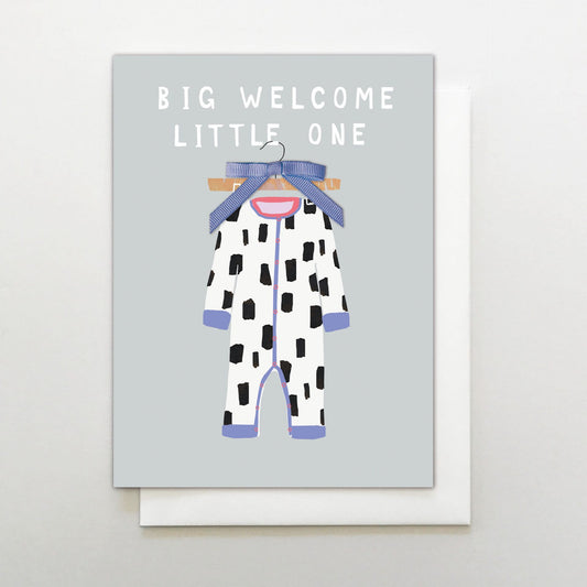 Big Welcome Little One - Card - Muddy Boots Home UK