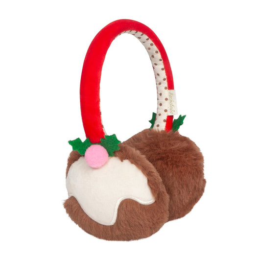 Christmas Pudding Earmuffs