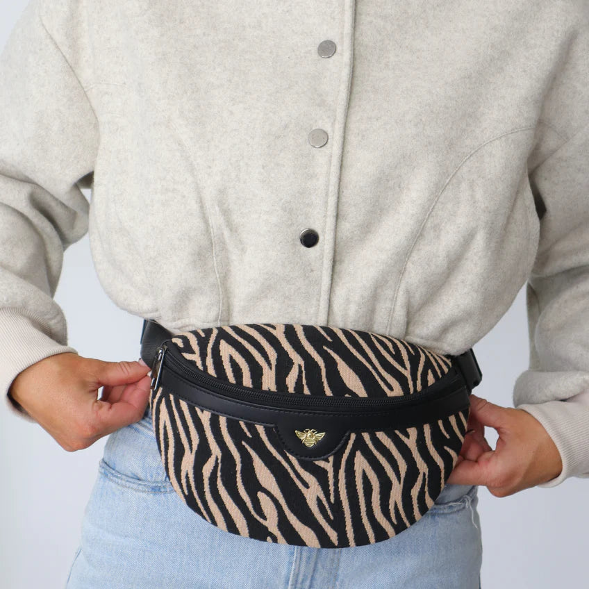 Zebra Print Hipster Bag – Zebrano