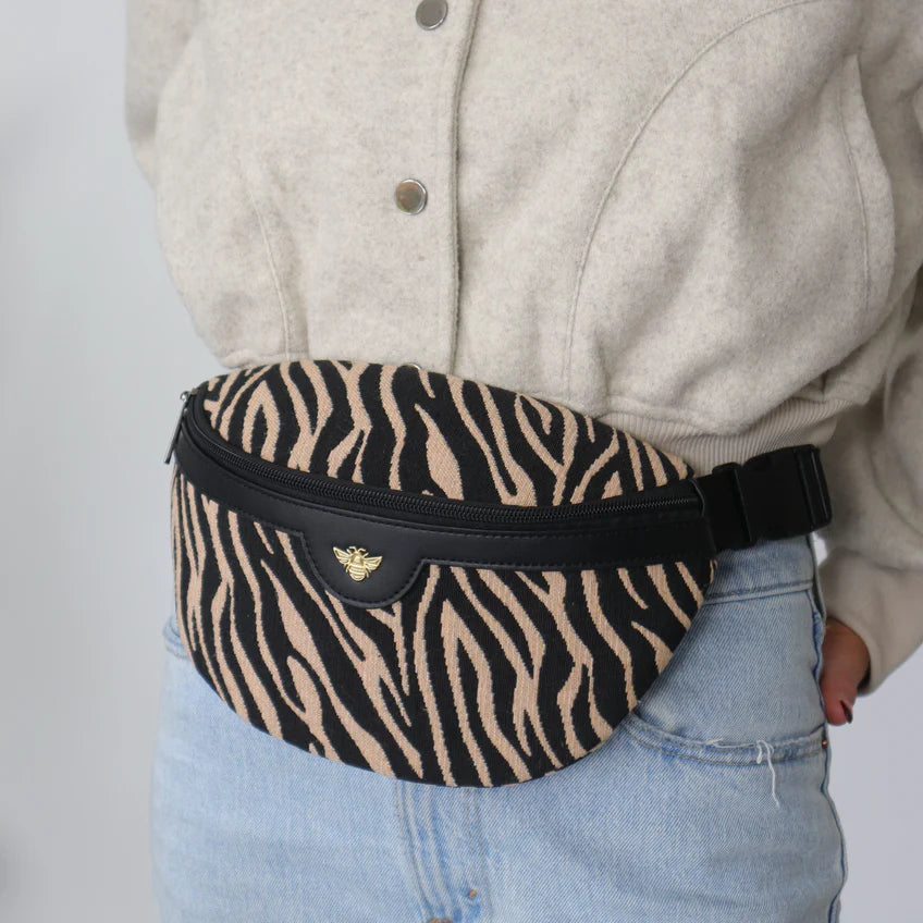 Zebra Print Hipster Bag – Zebrano