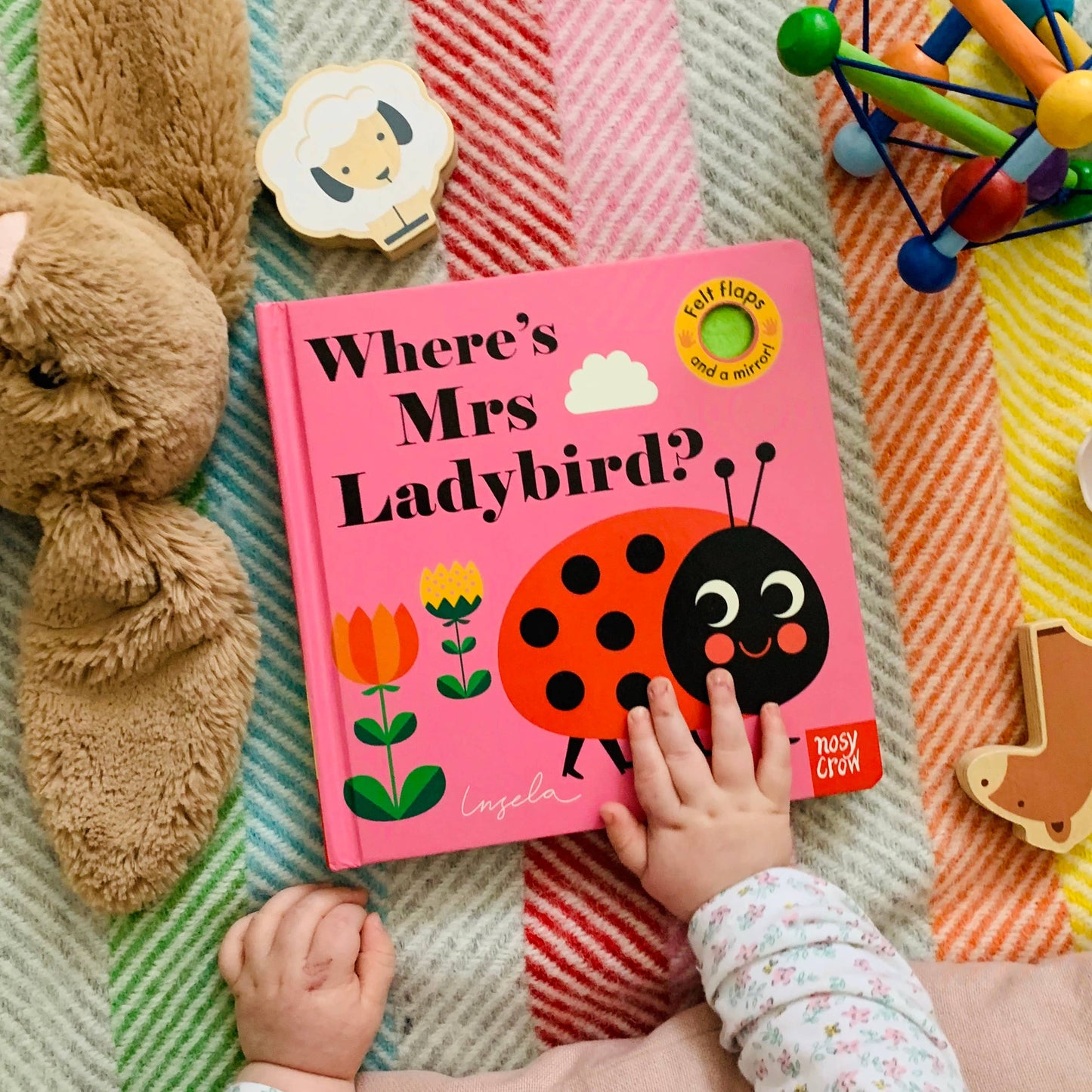 Nosy Crow - Felt Flaps: Where's Mrs Ladybird?