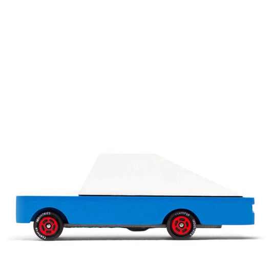 Candylab - Blue Racer Wooden Toy Car