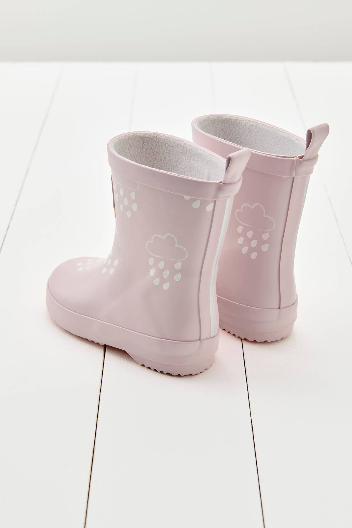 Grass & Air - Little Kids Baby Pink Colour-Revealing Wellies