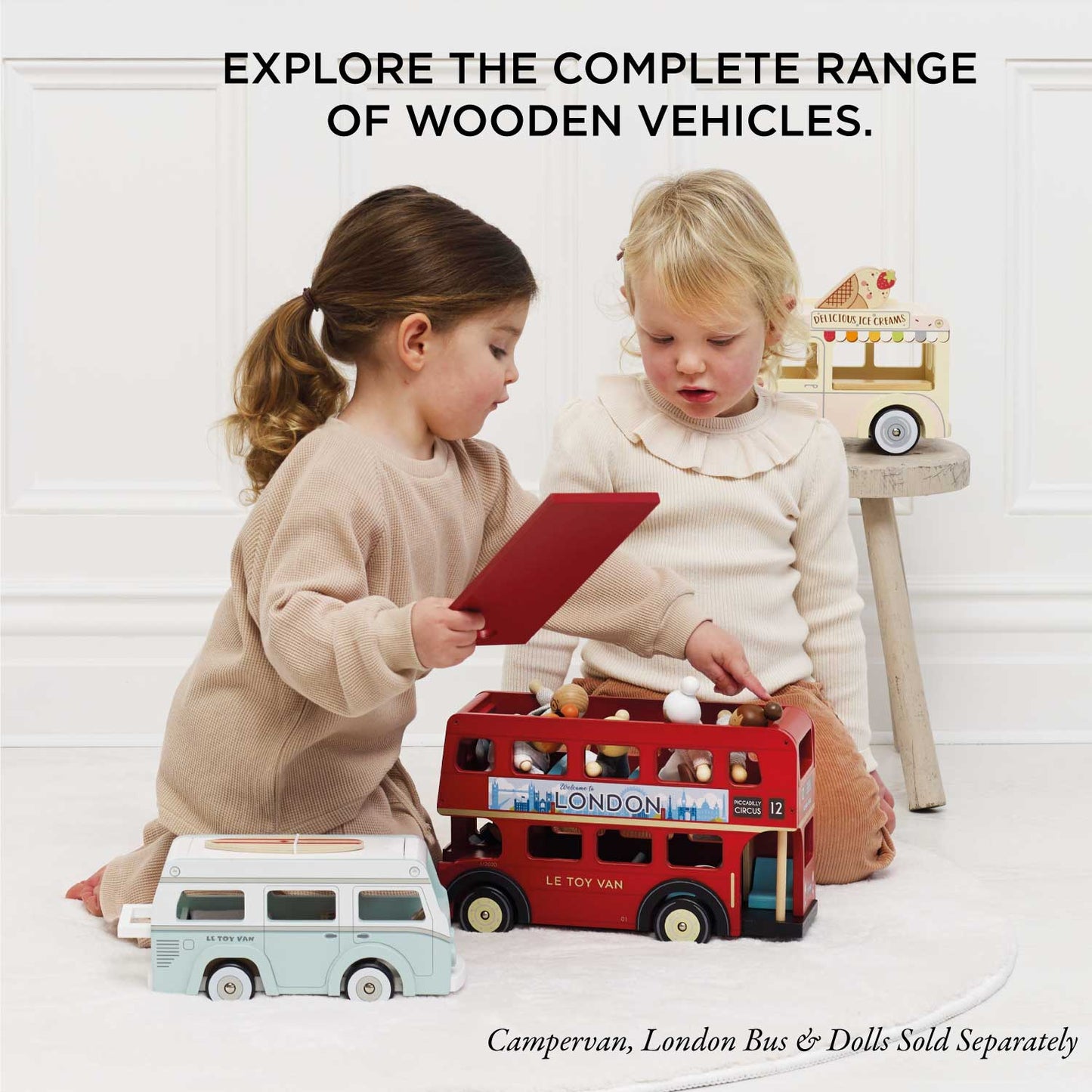 Le Toy Van - Wooden Ice Cream Van