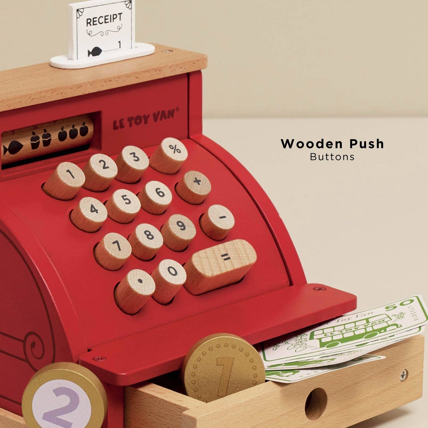 Le Toy Van - Shop Till - Cash Register & Money