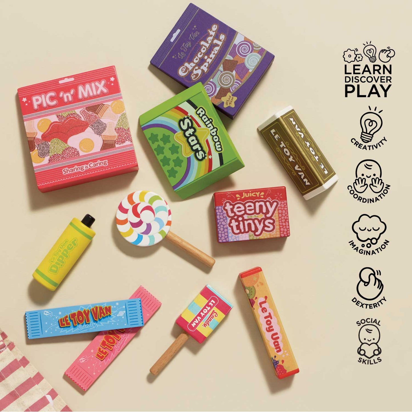 Le Toy Van - Retro Sweets and Candy Roleplay Set